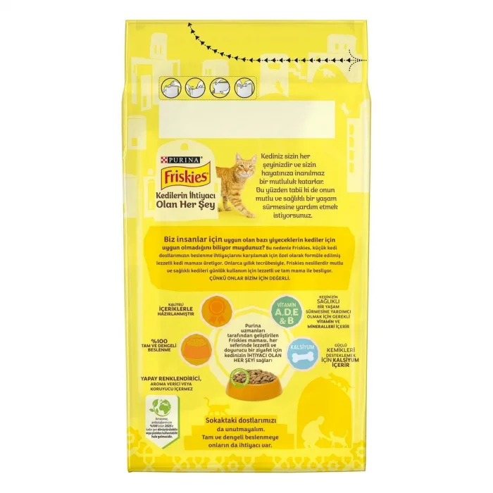 Friskies Kümes Hayvanlı 1.5 kg Yetişkin Kedi Maması