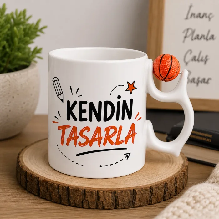 Kendin Tasarla Basketbol Toplu Kupa Bardak
