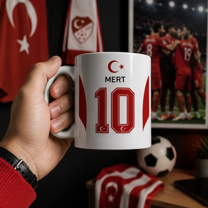 Kişiye Özel İsimli Milli Takım Forma Kupası