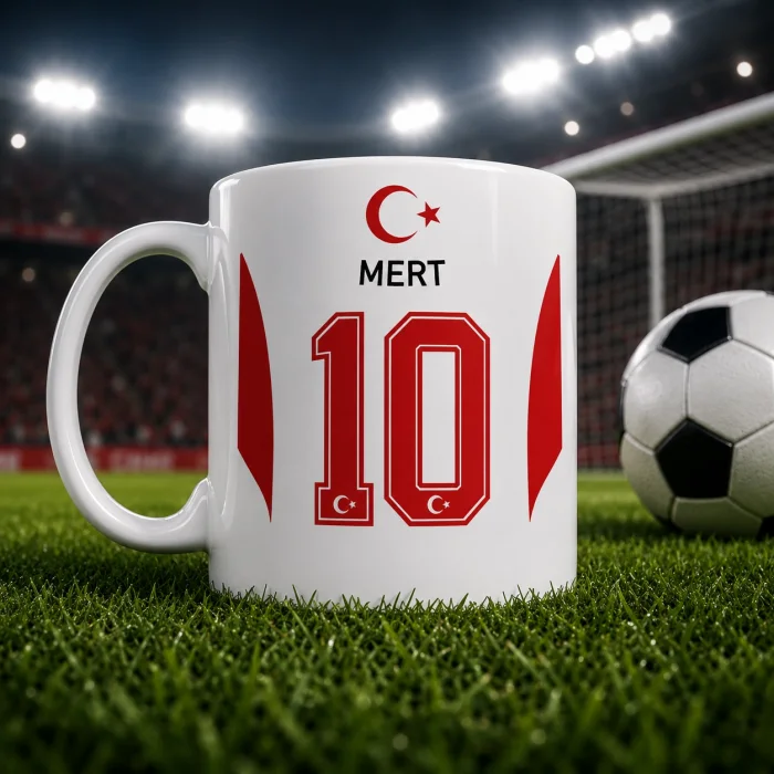 Kişiye Özel İsimli Milli Takım Forma Kupası