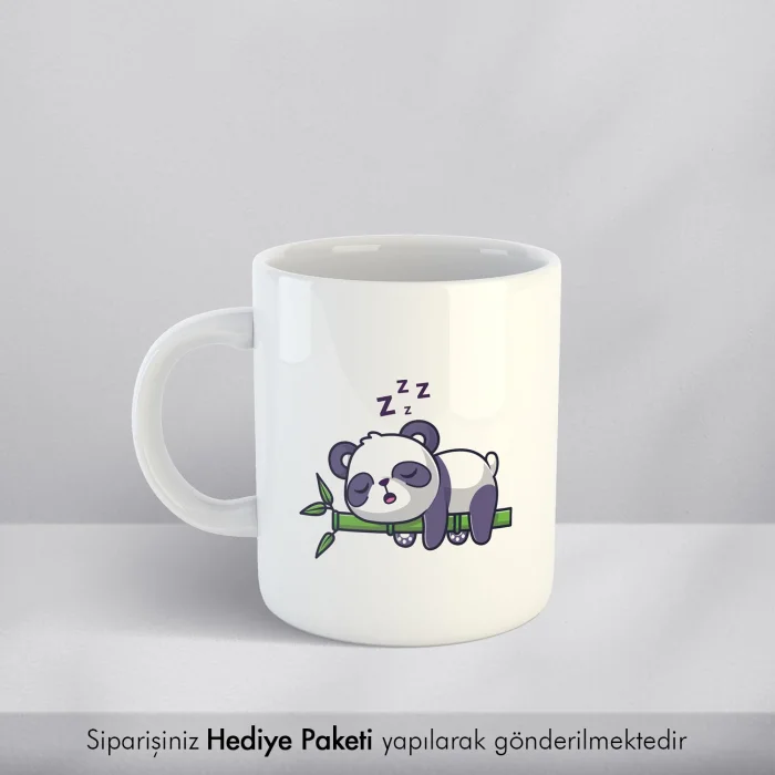 Panda Tasarımlı Kahve Kupası