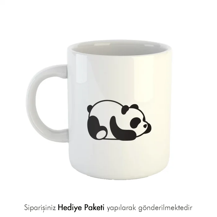 Panda Temalı Kahve Kupası