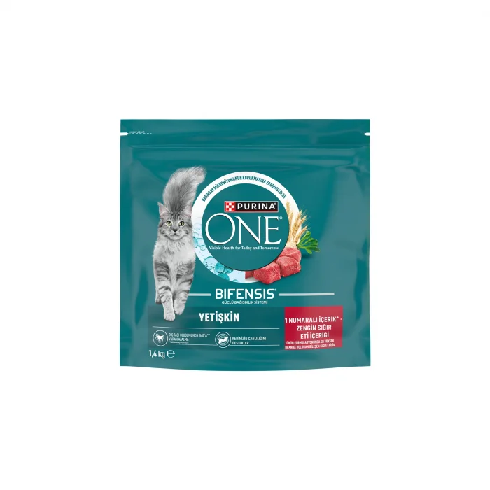 Purina One Yetişkin Sığır Etli Kedi Maması 1,4 Kg