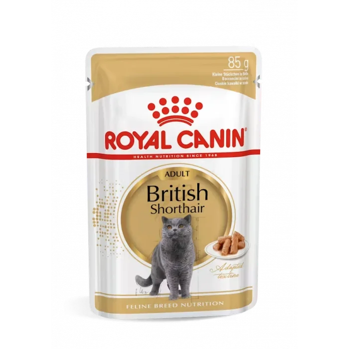 Royal Canin British Shorthair için Yaş Kedi Maması 85g X 12li Paket