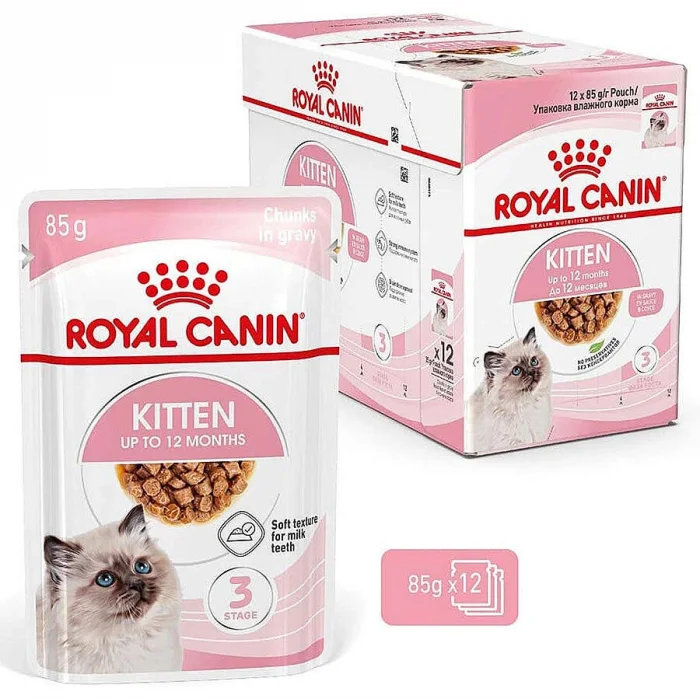 Royal Canin Gravy Kitten Instinctive Yavru Yaş Kedi Maması 85gr x 12 Adet