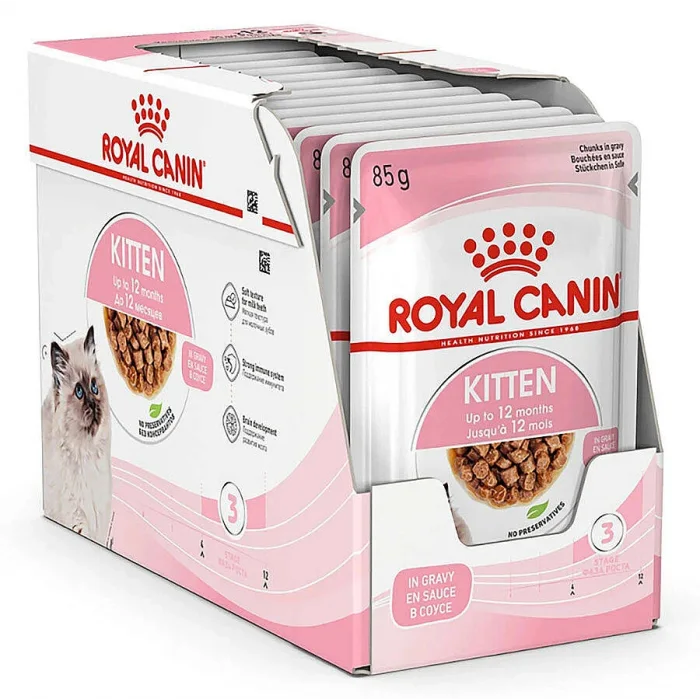 Royal Canin Gravy Kitten Instinctive Yavru Yaş Kedi Maması 85gr x 12 Adet