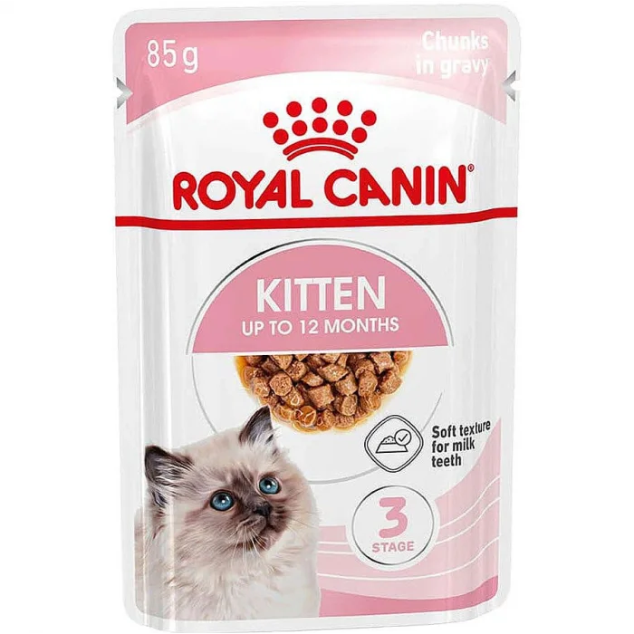Royal Canin Gravy Kitten Instinctive Yavru Yaş Kedi Maması 85gr x 12 Adet