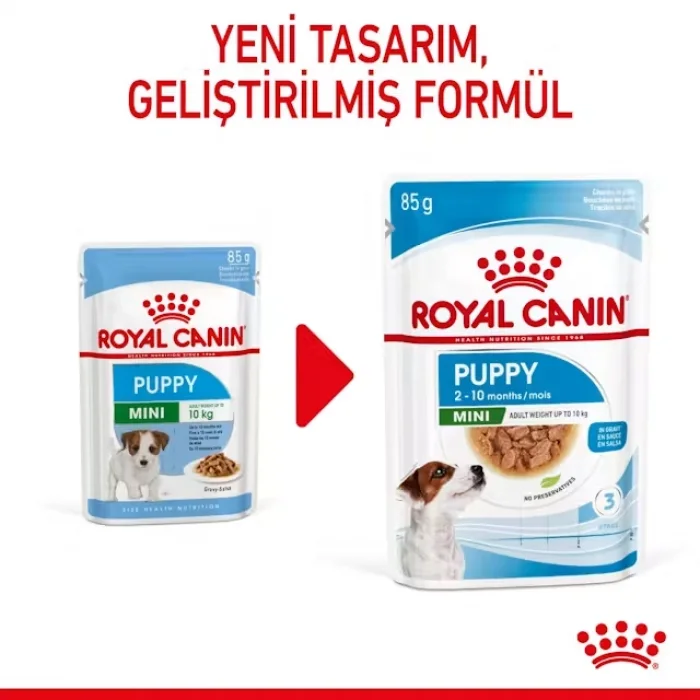 Royal Canin Küçük Irklar için Yavru Yaş Köpek Maması 85g x 12li Paket