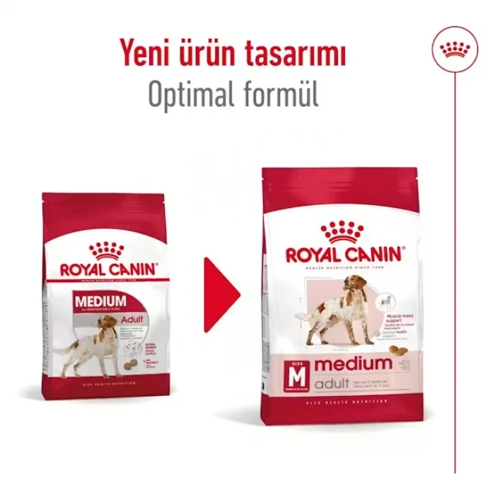 Royal Canin Orta Irklar için Yetişkin Kuru Köpek Maması 15 Kg