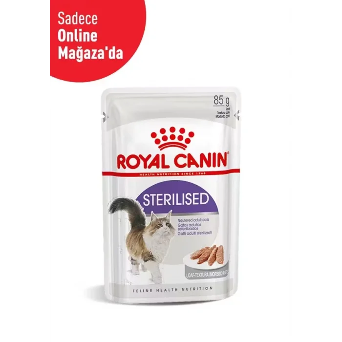 Royal Canin Sos İçinde Kısırlaştırılmış Yetişkin Kedi Yaş Maması 85gr x 12 li Paket