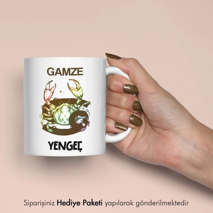 Yengeç Burcuna Hediye Kupa Bardak