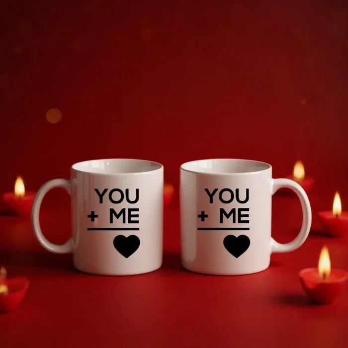 You + Me Çift Kupa Seti