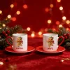 2Lİ Ginger Çiftler Fincan Seti