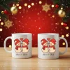2li Kişiye Özel Noel Çifti Kupası