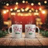 2li Kişiye Özel Noel Geyiği Kupası