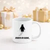 Benden Bu Kadar – Penguen Desenli Kupa Bardak