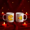 Tamamlayıcı Pizza Dilimi Kupa Seti