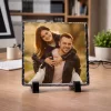 Kişiye Özel Fotoğraf Baskılı Kare Doğal Taş