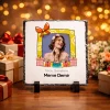 Doğum Gününe Özel Fotoğraf ve İsim Baskılı Doğal Taş