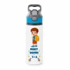 Öğrencilere Özel İsimli Pipetli Su Matarası - 650 ml
