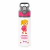 Öğrencilere Özel İsimli Pipetli Su Matarası - 650 ml