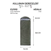AndOutdoor NewCebu Uyku Tulumu-YEŞİL