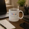 Babalar Gününe Google Temalı Kişiye Özel Kupa Bardak