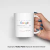 Babalar Gününe Google Temalı Kişiye Özel Kupa Bardak