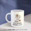 Biyoloji Öğretmeni Tasarımlı Hediye Kupa Bardak