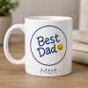 Best Dad – Kişiye Özel Minimal Baba Kupası