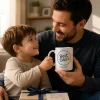 Best Dad – Kişiye Özel Minimal Baba Kupası