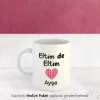 Eltim De Eltim Kişiye Özel İsimli Kupa Bardak