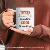Teyzeye Özel Espirili Kupa Bardak