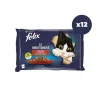 Felix Sığır Etli ve Tavuklu 4x85 gr 12li Kedi Yaş Maması