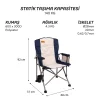 FreeCamp Huxley Trail Katlanır Sandalye-LACİVERT-GRİ