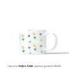 Geometrik Desenli Mini Kupa