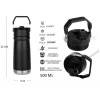 Globox Termos 500ml Siyah