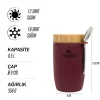 Igloo Bamboo Yemek Termosu 500ml-BORDO