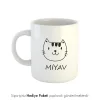 Kedi Temalı Kahve Kupası