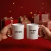 Love You / Love You More – Çift Kupa Seti