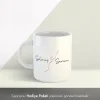 Minimalist İsim Baskılı Özelleştirmeli Kupa