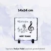 Müzisyene Özel İsim Baskılı Doğal Taş