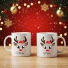 2li Noel Geyiği Temalı İsimli Kupa