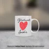Öğretmek Kalp İşidir Yazılı Kupa Bardak