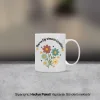 Öğretmenler Gününe Özel İsimli Kupa Bardak