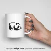 Panda Temalı Kahve Kupası