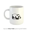 Panda Temalı Kahve Kupası