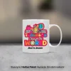 Teachers Change The World Temalı İsimli Kupa Bardak