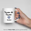 Teyzem De Teyzem Kişiye Özel İsimli Kupa Bardak