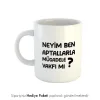 Yazı Tasarımlı Kahve Kupası